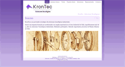 Desktop Screenshot of krontec.cl